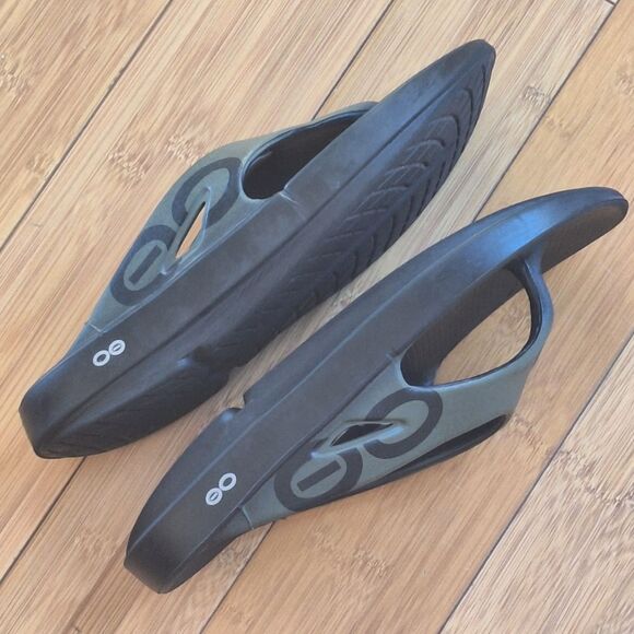 OOFOS OOriginal Sport Recovery Sandals Unisex Tactical Green Men's 9 Women's 11 - Picture 6 of 12